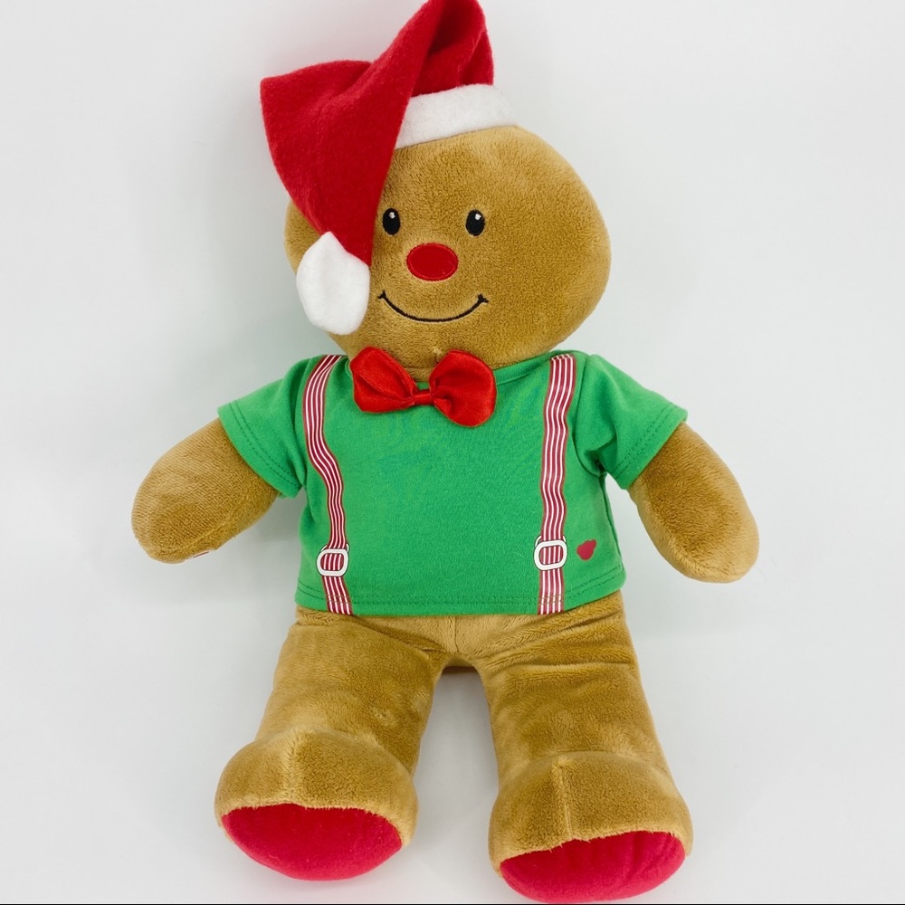 Build-A-Bear BAB Gingerbread Man Holiday Plush